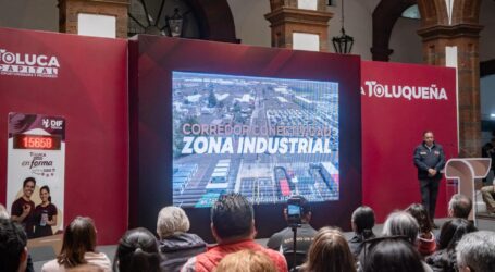 Va el Diablo Dragón por la transformación de la calle Benito Juárez, en San Mateo Oxtotitlán