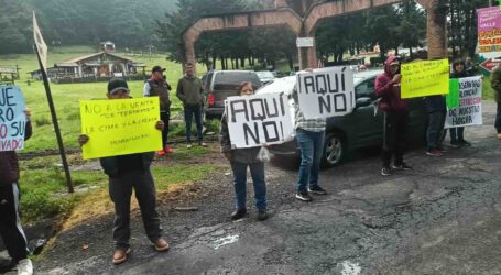 EN BUSCA DE QUE EL GOBIERNO PROTEJA LOS BOSQUES, BLOQUEARON LA MÉXICO-TOLUCA