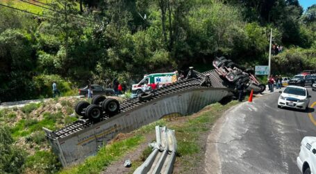 Actos de rapiña en Dongú,  Al volcar un tractocamión