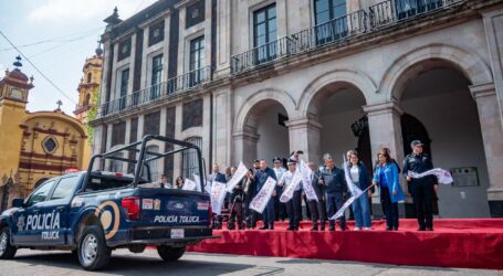 MUESTRA MORENO LOS BENEFICIOS DE 30  PATRULLAS INTELIGENTES Y 900 CÁMARAS