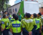 64 PARAMÉDICOS Y 30 AMBULANCIAS DEL SUEM EN VARIOS MUNICIPIOS POR EL JUEGO DE MÉXICO