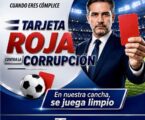 TRIJAEM futbolero con campaña “Gol por la Justicia” y “Tarjeta Roja contra la Corrupción”