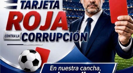 TRIJAEM futbolero con campaña “Gol por la Justicia” y “Tarjeta Roja contra la Corrupción”