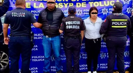 Captura Policía de Toluca a presuntos involucrados en robo de vehículos