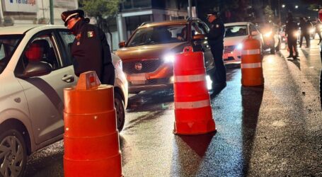Remiten a 82 y dejan fuera de circulación a 77 vehículos en programa “Conduce sin Alcohol” en Toluca