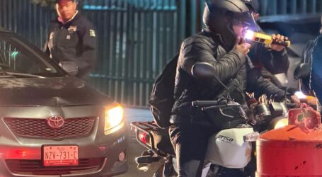 Detectan a 43 conductores ebrios en cinco operativos en Toluca