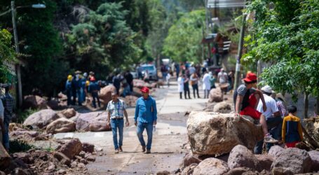 Coordina Gobierno labores de apoyo en Temascaltepec por afectaciones tras lluvias