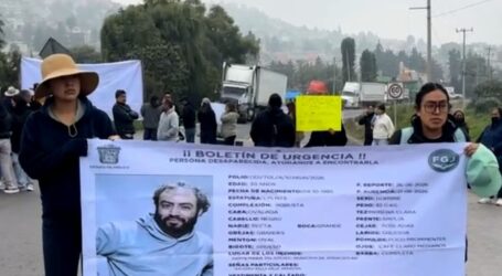 BLOQUEAN LA TOLUCA-NAUCALPAN EN BUSCA DE LUILLI FRANCISCO CÉSARO