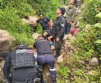 RESCATAN UN LESIONADO EN LA SIERRA DE GUADALUPE, EN COACALCO