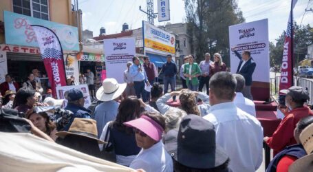 Arranca Ricardo Moreno Sendero Seguro que iluminará y protegerá a San Cayetano Morelos