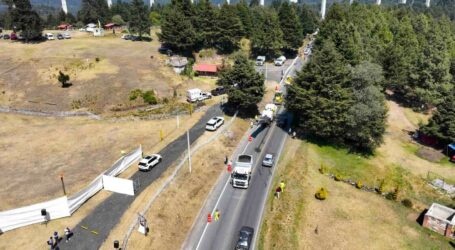 En 82% la Reconstrucción de la Ocoyoacac-Tenango del Valle