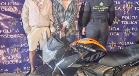 Asegura Policía Municipal armas, droga y motocicletas y cristal