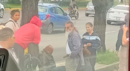 REPARTIDOR DE COMIDA ATROPELLADO FRENTE AL CENTRO COMERCIAL PABELLÓN