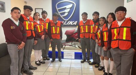 Estudiantes del CONALEP EdoMéx reciben formación profesional en planta de ensamble de motos en Toluca