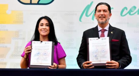 Convenio DIFEM y CODHEM para la defensa de  los derechos de las personas con discapacidad