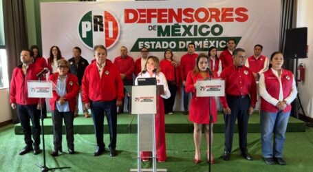 CONVOCA PRI A LAS Y LOS «DEFENSORES DEL ESTADO DE MÉXICO»