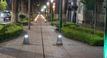 Recupera Toluca alumbrado del tradicional y emblemático Paseo Colón