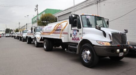 50 COLONIAS DE TOLUCA SIN AGUA POR FALLA DE CAEM: TOLUCA MANDA PIPAS