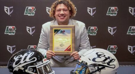 Diego Díaz, Novato del Año de la ONEFA, orgullo de Potros Salvajes