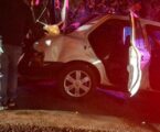 LOCA CARRERA DE UNA CONDUCTORA, PROVOCA ACCIDENTE EN MALINALCO