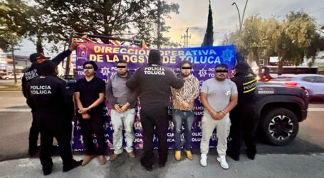 Cae banda dedicada al abigeato, en Toluca
