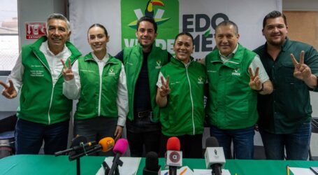 Siguen “pepenas” del Partido Verde suma a Anna Chimal en Atlacomulco