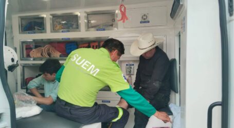 3 lesionados por una explosión De pirotecnia en Aculco