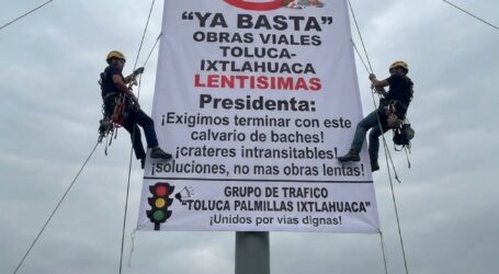 Usuarios de la Toluca-Ixtlahuaca están Hartos de las obras interminables