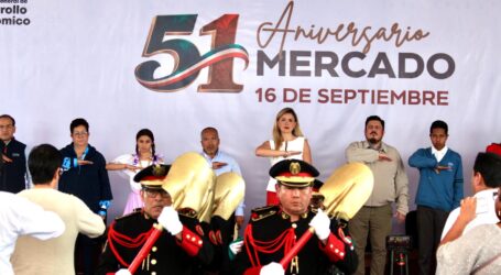 Celebra Mercado 16 de Septiembre 51 años de historia y de servicio a la comunidad