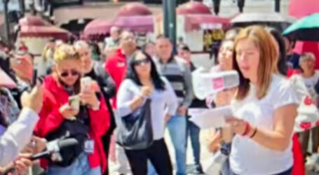 Mujer en silla de ruedas, se les infiltró a Solicitantes de calles dignas y causó polémica