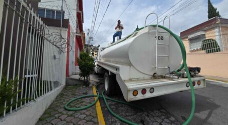 Avanza normalización del servicio de agua potable en Toluca