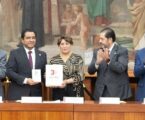 Delfina Gómez entrega Tercer Informe de Gobierno al Congreso local