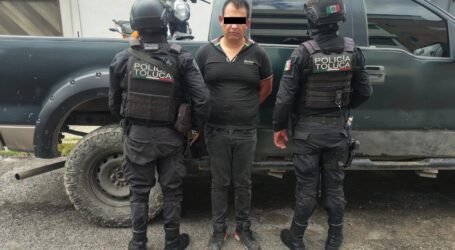 Caen tres por robo de cable y uno con moto robada en Toluca