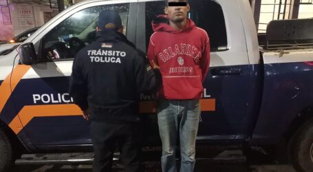 LO CREIAN ALCOHOLIZADO Y MONTABA MOTO ROBADA