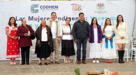 CODHEM ABRE ESPACIO AL LIDERAZGO DE MUJERES INDÍGENAS