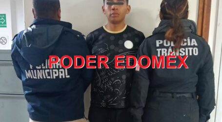 Policías de Otzolotepec recobran moto robada y ponen tras las rejas al ladrón
