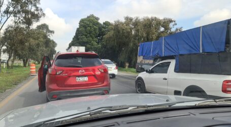 AFECTÓ LA CIRCULACIÓN EN LA TOLUCA – IXTLAHUACA LA VOLCADURA DE UN TRAILER