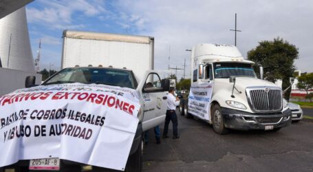 Desde Toluca, transportistas se sumaron al paro nacional para exigir mayor seguridad