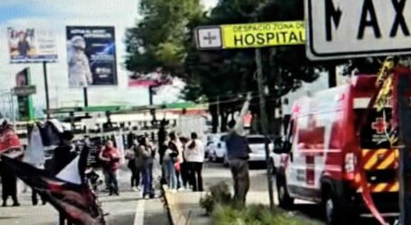 48 HORAS DE BLOQUEO EN TOLLOCAN POR PERSONAL DE IMSS Y LA AUTORIDAD NADA
