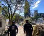 Desplegarán 500 policías en 38 panteones de Toluca